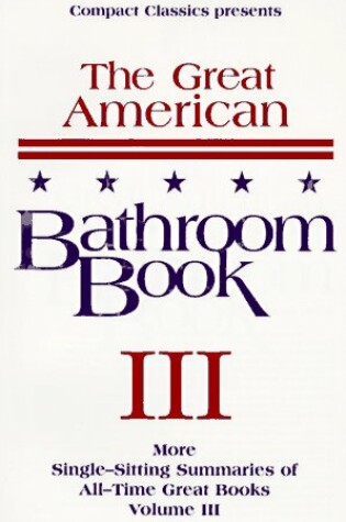 Cover of The Great American Bathroom Book