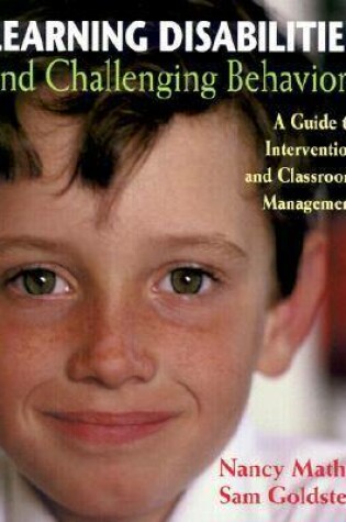 Cover of Learning Disabilities and Challenging Behaviors