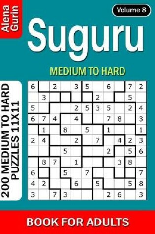 Cover of Suguru puzzle book for Adults