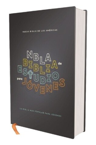 Cover of Nbla, Biblia de Estudio Para J�venes, Tapa Dura, Azul, Comfort Print