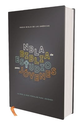 Book cover for Nbla, Biblia de Estudio Para J�venes, Tapa Dura, Azul, Comfort Print