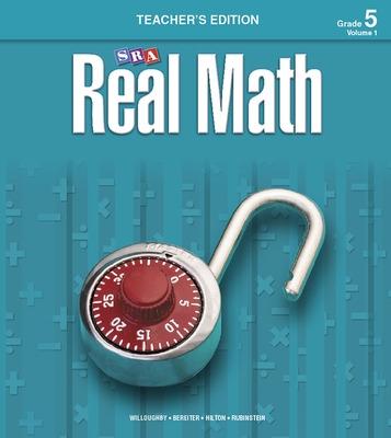 Book cover for Real Math - Teacher's Edition, Volume 1 - Grade 5