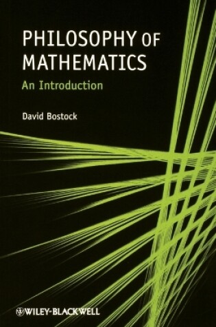 Cover of Philosophy of Mathematics