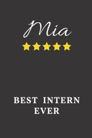 Cover of Mia Best Intern Ever