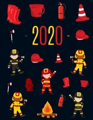Book cover for Fireman Planner 2020