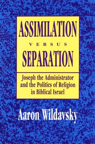 Cover of Assimilation Versus Separation