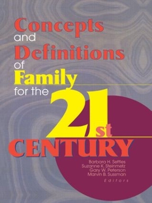 Book cover for Concepts and Definitions of Family for the 21st Century