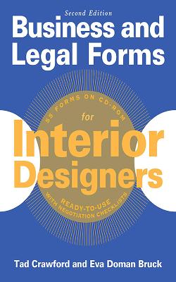 Book cover for Business and Legal Forms for Interior Designers, Second Edition