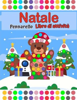 Book cover for Buon Natale Segnapunti libro di attivit� Et� 2+ con grandi punti