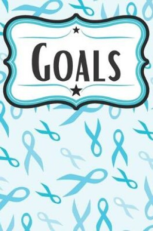 Cover of Turquoise Ribbon Goal Setting Workbook
