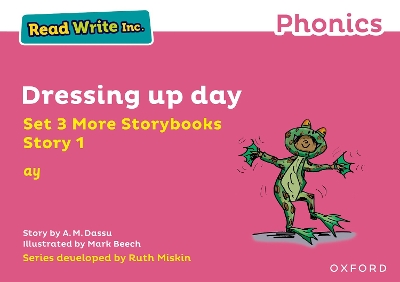 Cover of Read Write Inc Phonics: Pink Set 3 More Storybook 1 Dressing up day