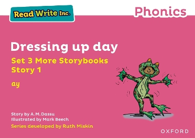 Book cover for Read Write Inc Phonics: Pink Set 3 More Storybook 1 Dressing up day