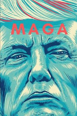 Book cover for Maga President Donald Trump Elections 2020