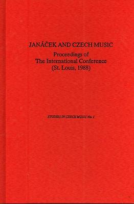 Book cover for Janácek and Czech Music