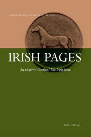 Cover of Irish Pages: A Journal of Contemporary Writing