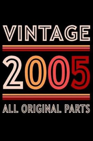 Cover of 2005 All Original Parts