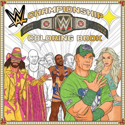 Book cover for The Official Championship Coloring Book