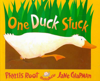 Book cover for One Duck Stuck