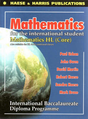 Book cover for Mathematics for the International Student