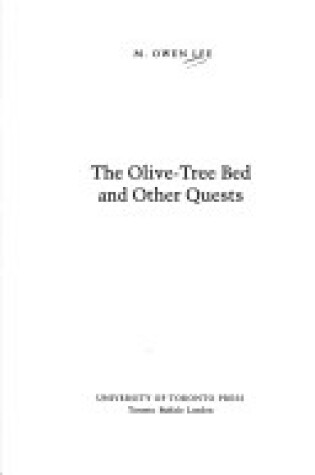 Cover of The Olive-tree Bed and Other Guests