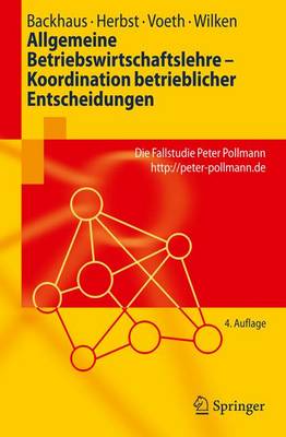 Book cover for Allgemeine Betriebswirtschaftslehre - Koordination betrieblicher Entscheidungen