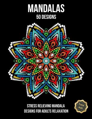 Book cover for Mandalas, 50 Designs