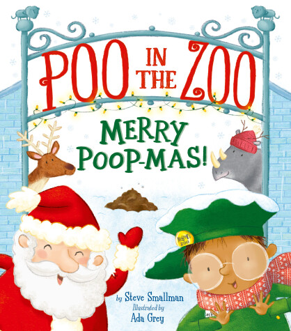 Book cover for Poo in the Zoo: Merry Poop-Mas!