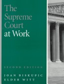 Cover of The Supreme Court at Work