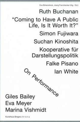Cover of On Performance
