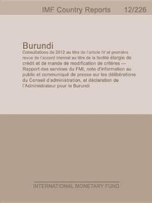 Book cover for Burundi