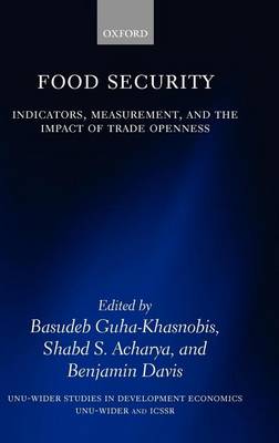 Book cover for Food Security: Indicators, Measurement, and the Impact of Trade Openness