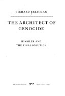 Book cover for The Architect of Genocide