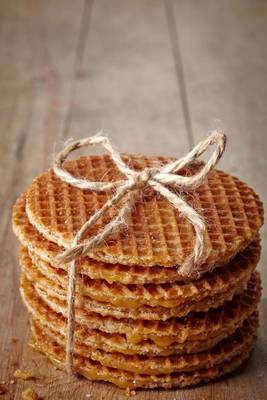 Book cover for Dutch Waffles Stroopwafel Sweet Snack Journal