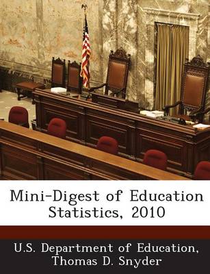 Book cover for Mini-Digest of Education Statistics, 2010