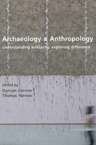 Cover of Archaeology and Anthropology