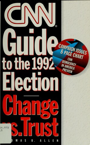Book cover for CNN Guide to the 1992 Election