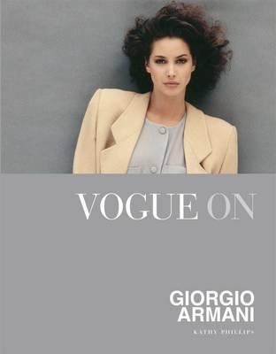 Book cover for Vogue on: Giorgio Armani