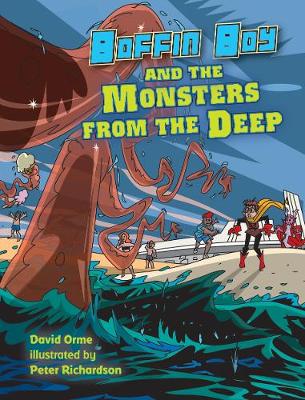 Book cover for Boffin Boy and the Monsters from the Deep