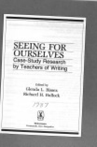 Cover of Seeing for Ourselves