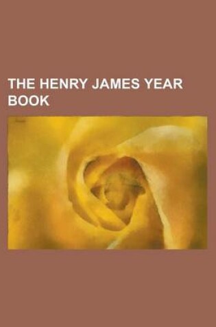 Cover of The Henry James Year Book