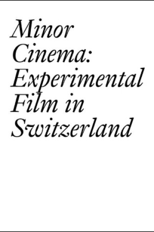 Cover of Minor Cinema