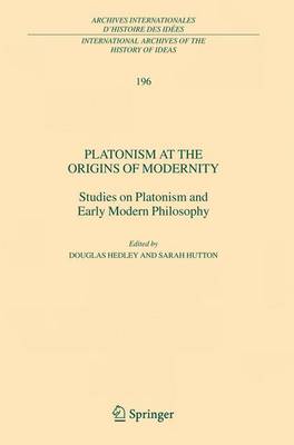 Book cover for Platonism at the Origins of Modernity
