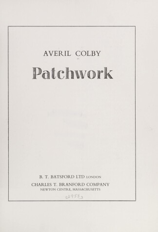 Book cover for Patchwork