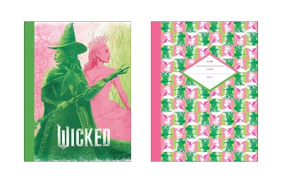 Cover of Wicked Pink & Green Composition Notebook Set (Set of 2)