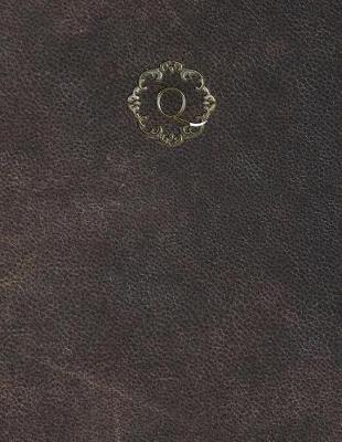 Cover of Monogram "Q" Grid Sketchbook