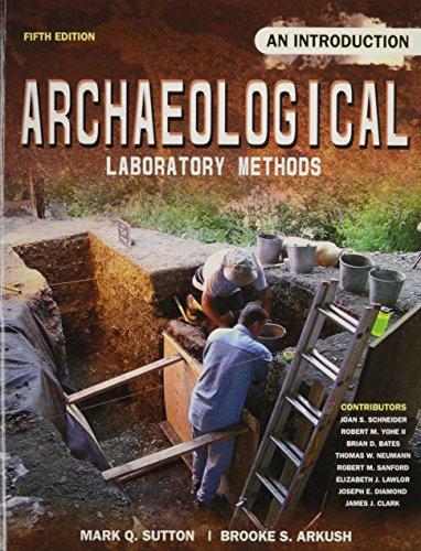 Book cover for Archaeological Laboratory Methods: An Introduction