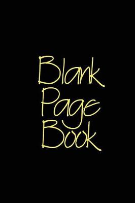 Book cover for Blank Page Book