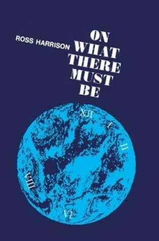 Cover of On What There Must Be