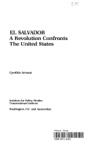 Book cover for El Salvador