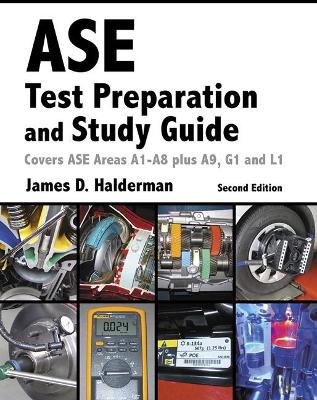 Book cover for ASE Test Prep and Study Guide